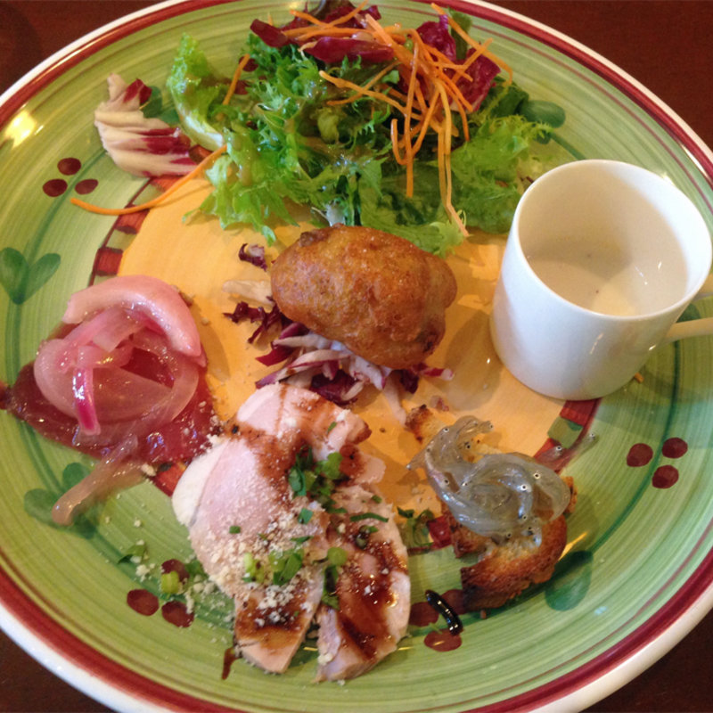 前菜(フィーコディンディア)