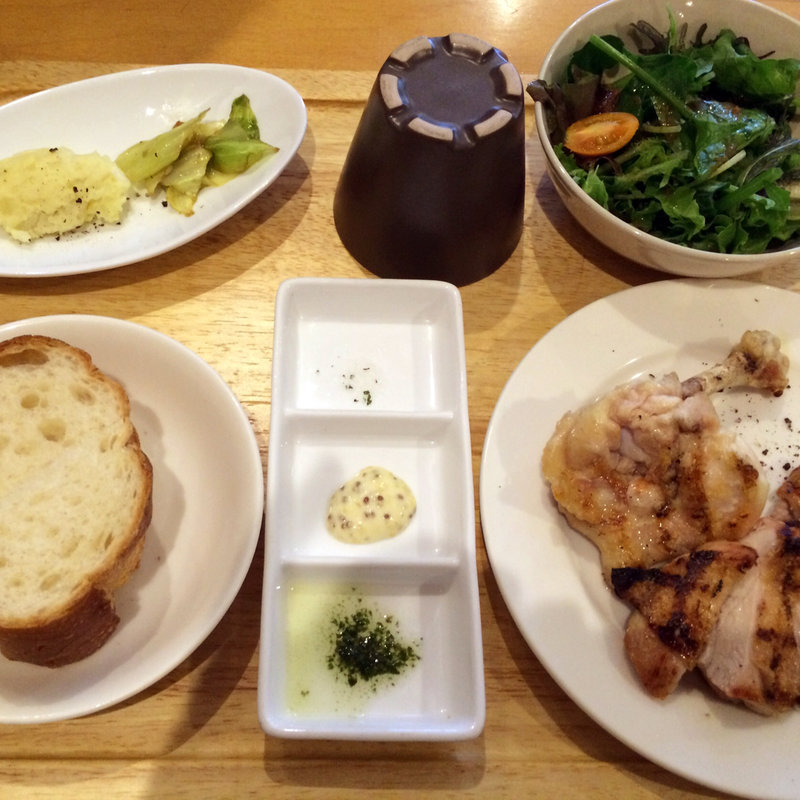 チャコールチキンのランチ(野菜屋ネロ チャコール グリル （野菜屋 nero Charcoal Grill）)