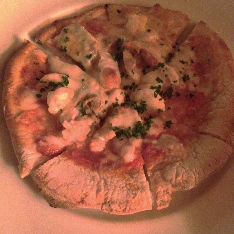 シーフードピザ(ビストロタケノヤ 駅東店)