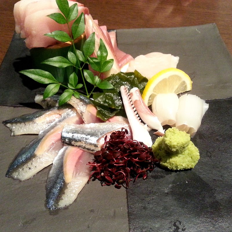 刺身5点盛(ぶたいち 東京人形町店)