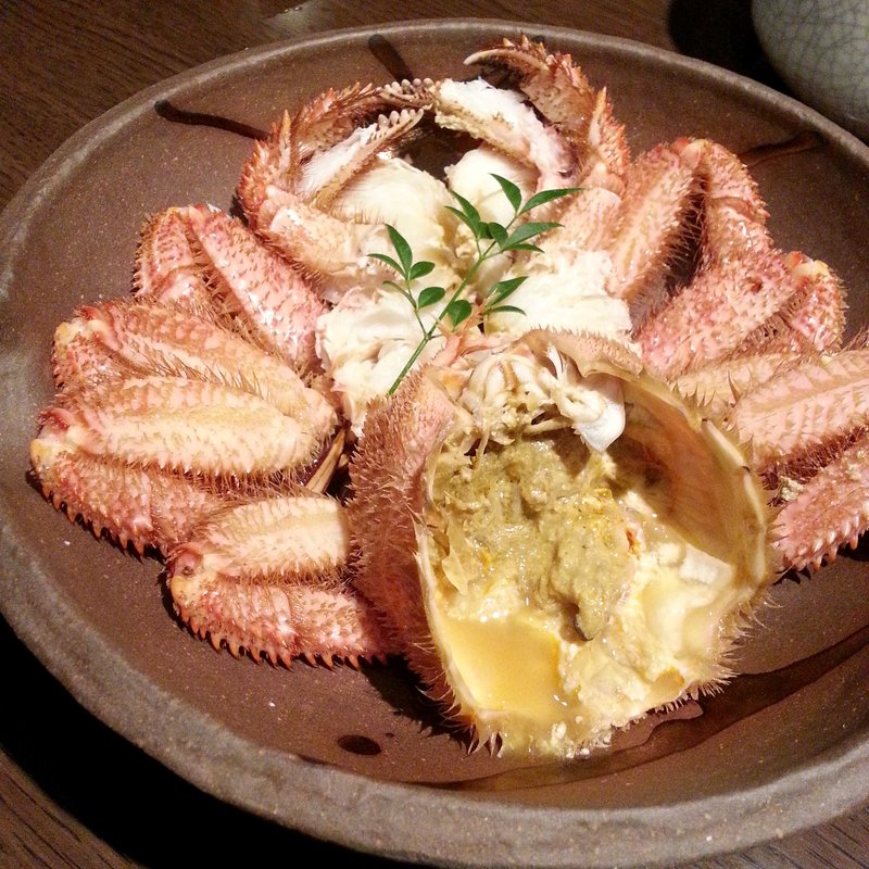 浜茹毛蟹ボイル姿 中(ぶたいち 東京人形町店)