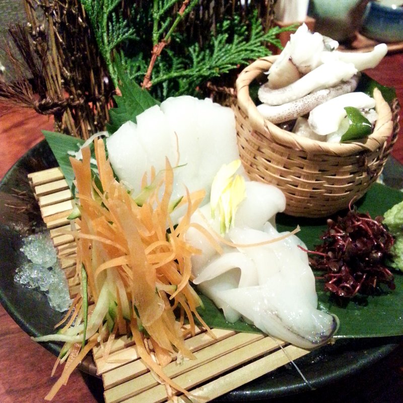 あおりいか　刺身(さかなさま 北千住本店)