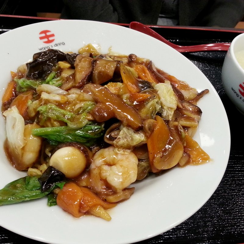 五目あんかけ焼きそば(ワンズダイニング)