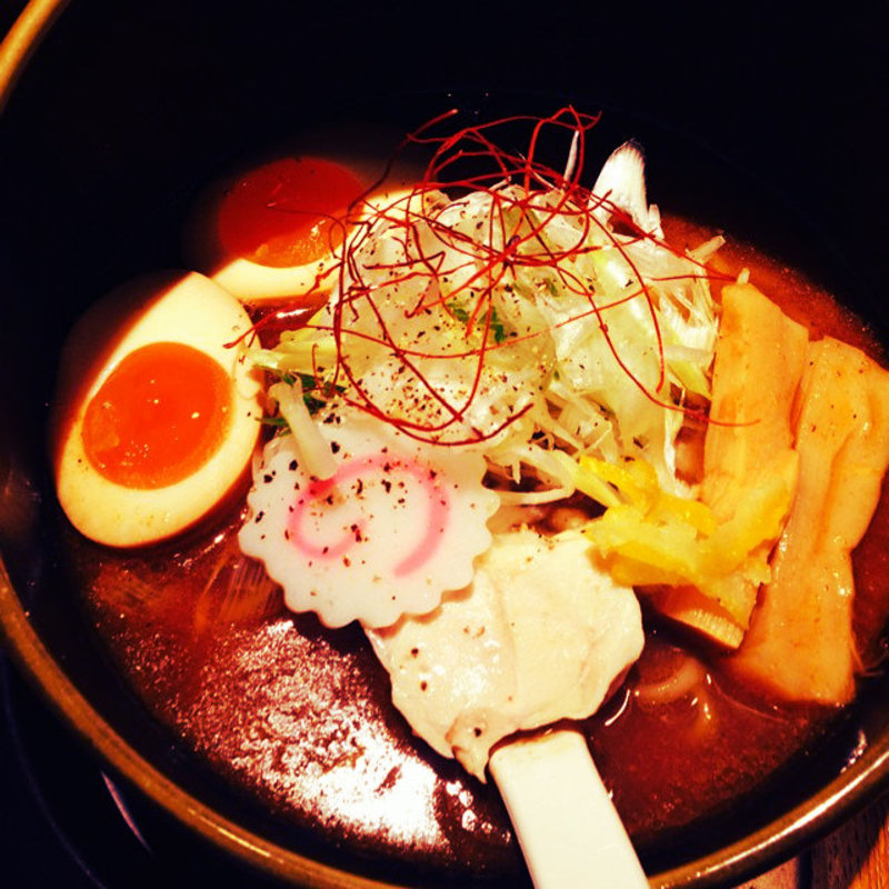 伊勢海老そば味玉入り(二代目けいすけ海老そば外伝)