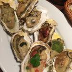 牡蠣のオーブン8種盛り合わせ(gigas　Oyster Spot Bar 高田馬場店 （ギガス）)