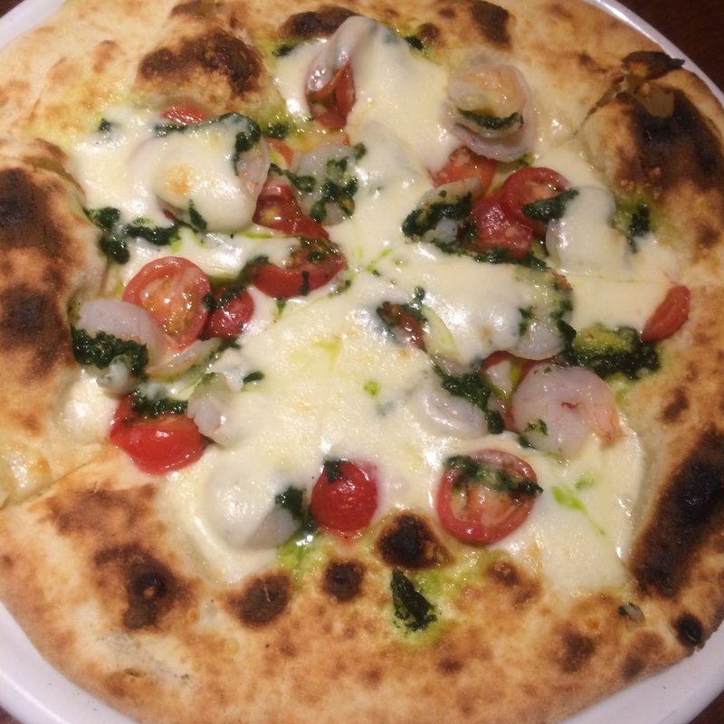 海老とトマトのジェノベーゼ(gigas　Oyster Spot Bar 高田馬場店 （ギガス）)