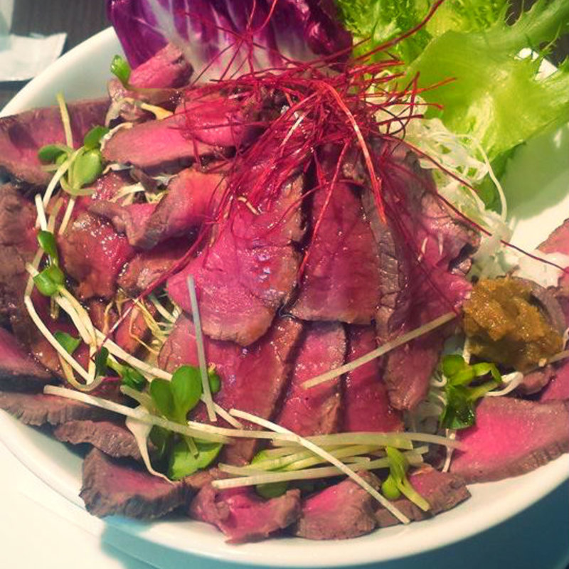 ステーキ丼(新瑞フレンチ )