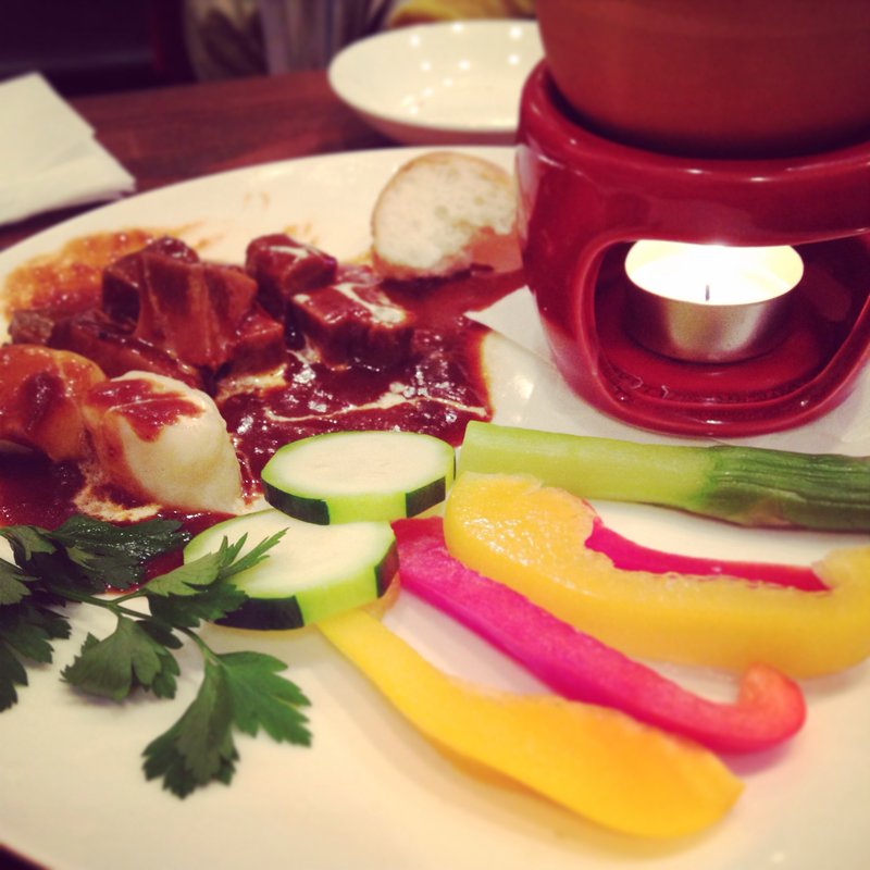 デミグラ牛タンプレート(CAFE LANDSCAPE)