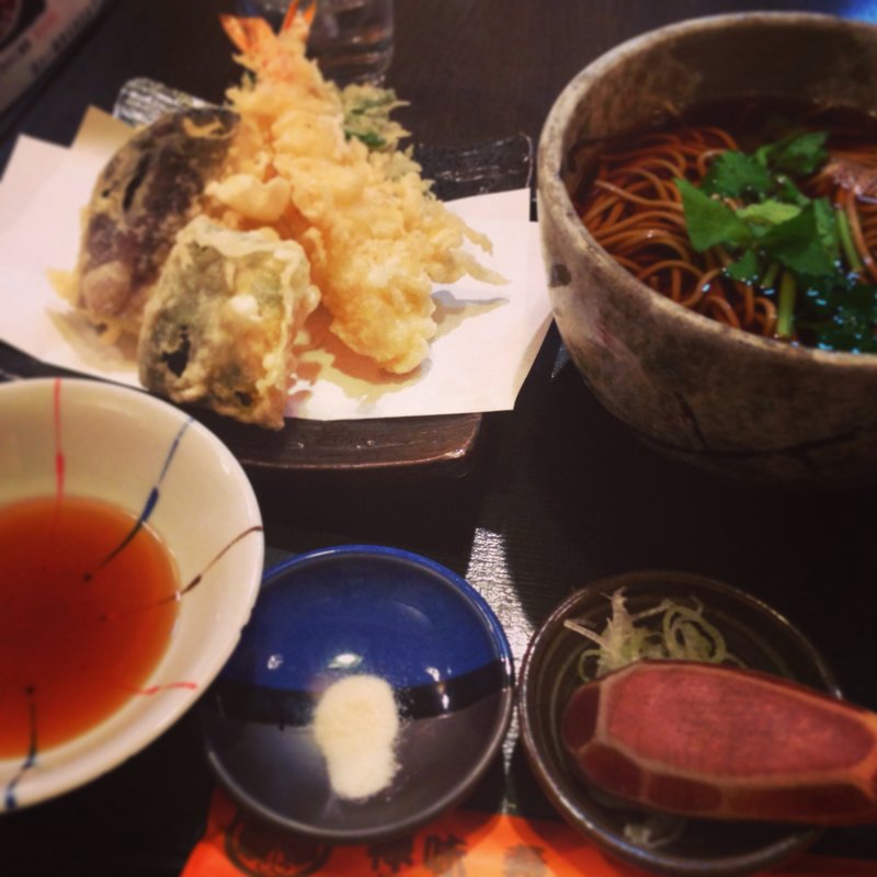 海老天蕎麦(朝日屋 )