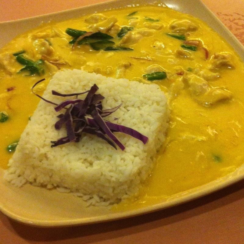 Butter Cream Chicken Rice(Strawberry Fields Cafe)