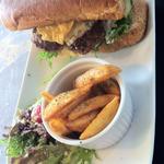 Homemade Beef Burger(caffeinated cabin)