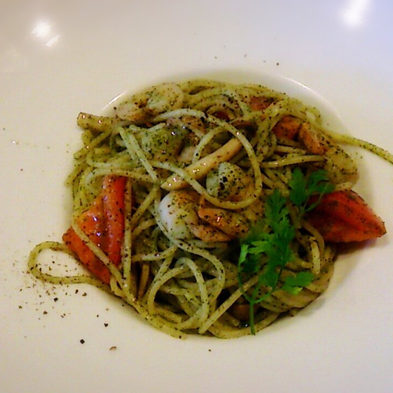 小えびのバジルソースパスタ(cotto （コット）)
