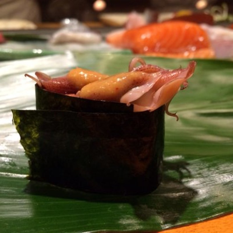 hotaru ika gunkan(Sushi dojo New York)