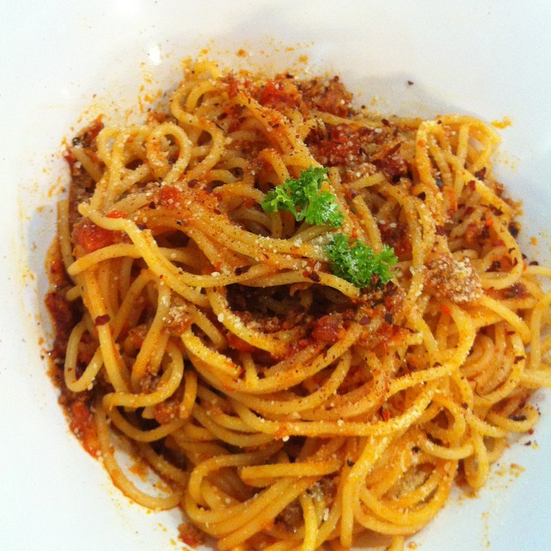 ボロネーゼ・スパゲッティ(Pinos Pizzeria)