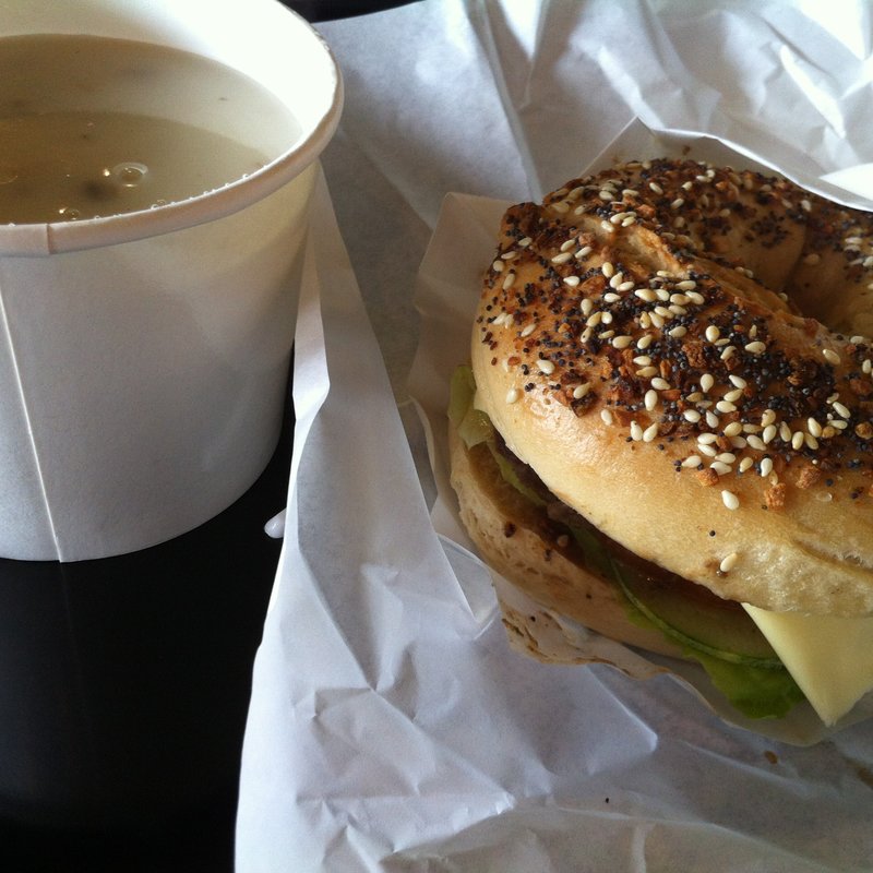 Philly Cheese Steak (set)(BROOKLYNB Bagel Bakery and Cafe)
