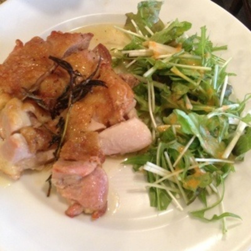 塩鶏の香草オーブン焼き(A to Z cafe)