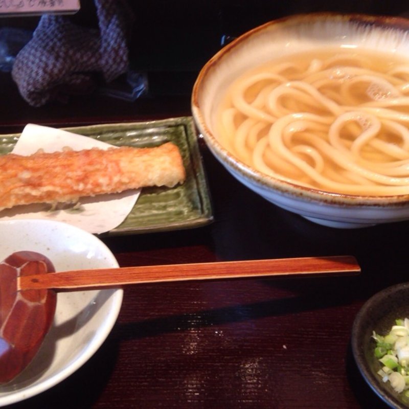 ちく玉うどん(うだま 梅田店 （うどん魂一筋うだま梅田店）)