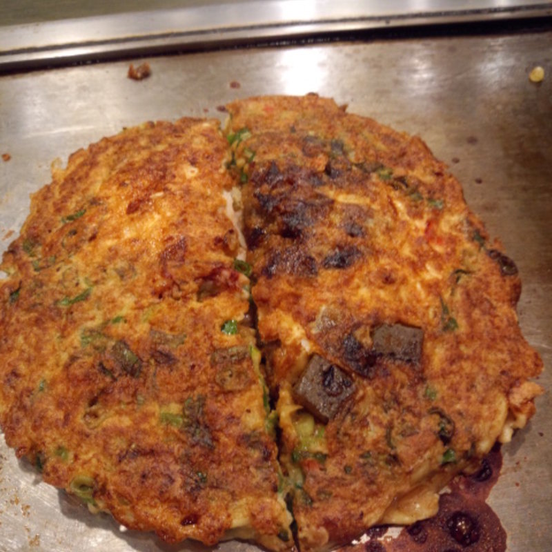 すじねぎやき(ねぎ焼やまもと 本店)