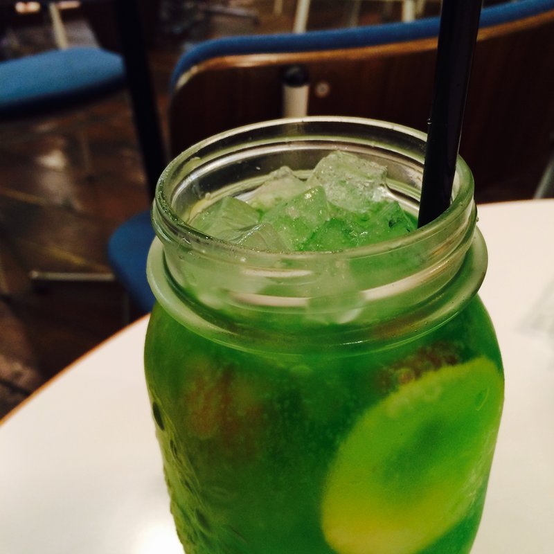 エメラルドカルピススカッシュ(WIRED CAFE渋谷QFRONT店（ワイアードカフェ）)