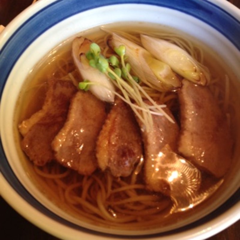 鴨なんばん(手打蕎麦 笑日志（えびし）)