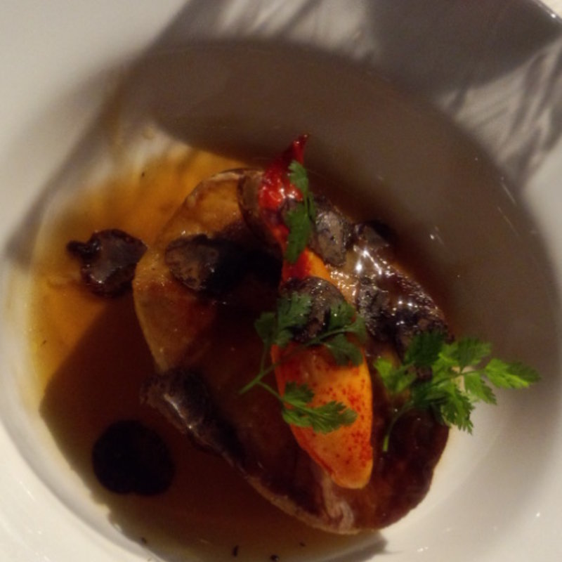 フォワグラのソテー トリュフソース(俺のフレンチＧＩＮＺＡ)