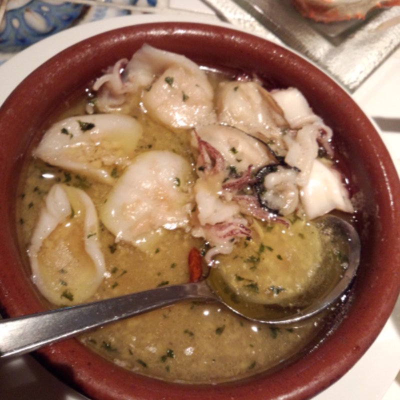 シーフードガーリック煮(ラボデガ)