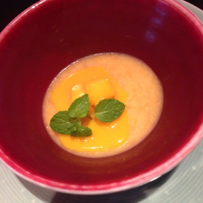 グランドハイアット香港式 マンゴープリン(チャイナルーム （Chinaroom）)