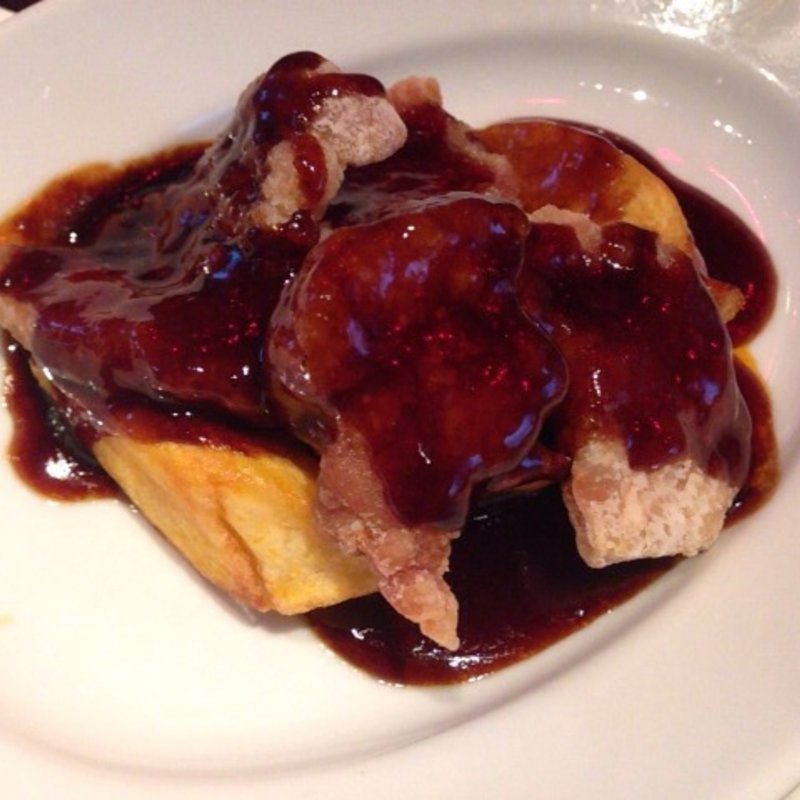 沖縄県産長寿豚の黒酢酢豚(チャイナルーム （Chinaroom）)