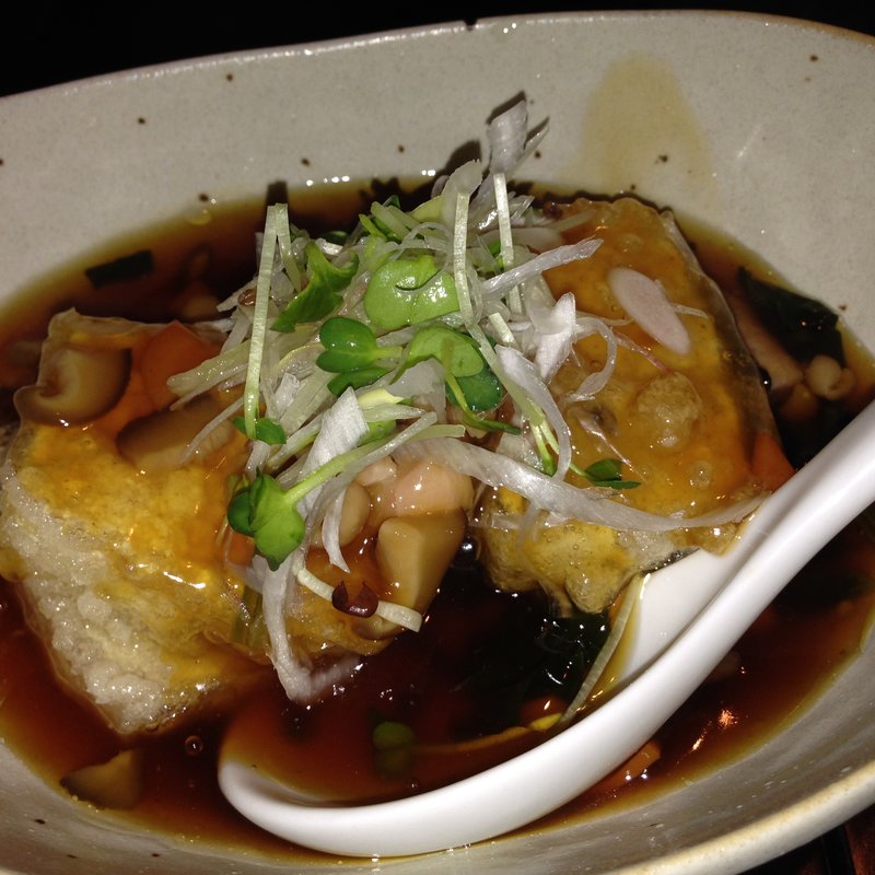 揚げ出し豆腐の野菜あんかけ(キレイになるための食卓)