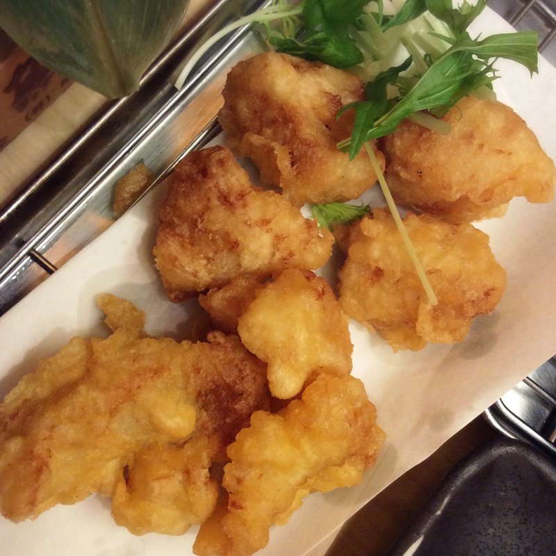 おこぜの天麩羅(いぶし銀次郎　西原本舗)