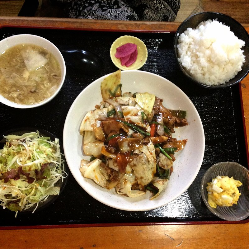 回鍋肉定食(グルメエッセンス )