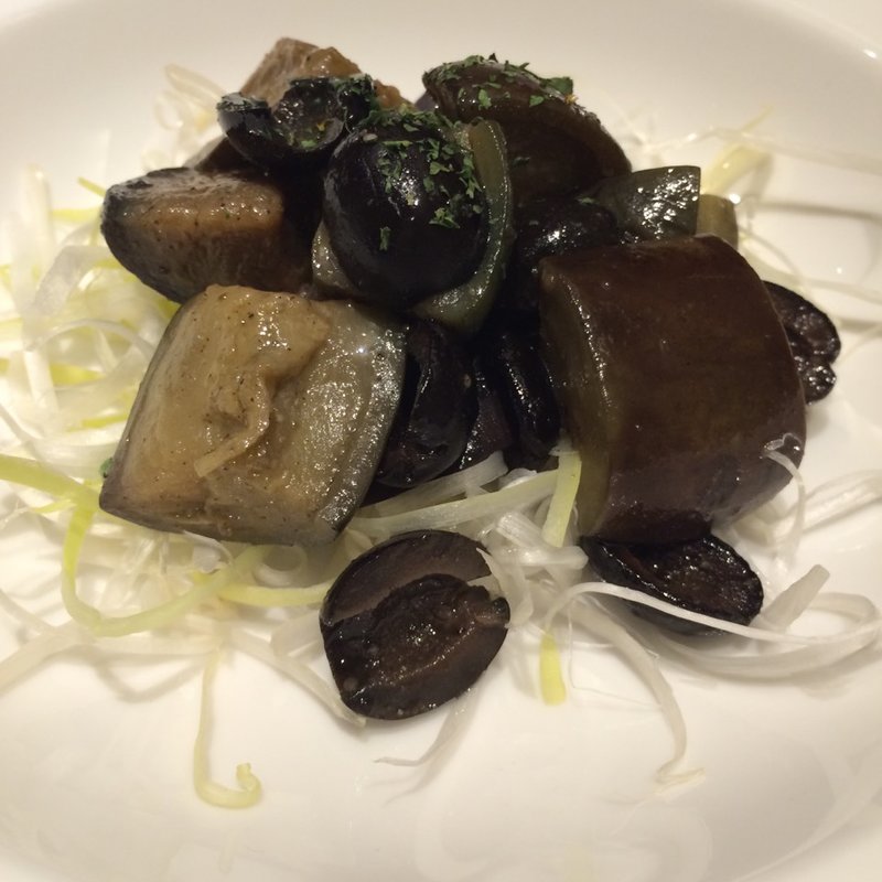 ブラックオリーブと京ナスのマリネ(HAMBURG LABO （ハンバーグ ラボ）)