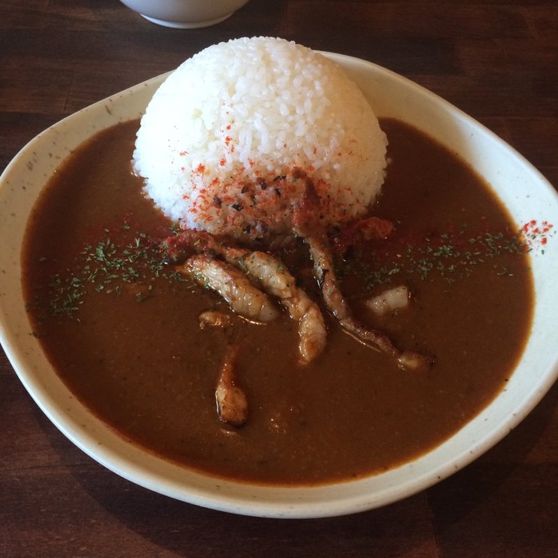 春日山ポークのカレー(ホテヴィラ )