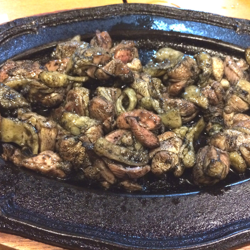 地頭鶏のもも焼き(炭焼・味工房　おおとり)