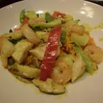 Mahi & Shrimp with Lemongrass Sauce 