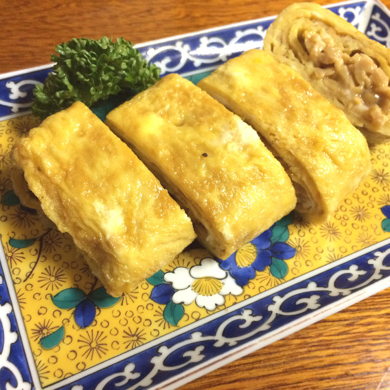 納豆玉子焼き(こくぶ)