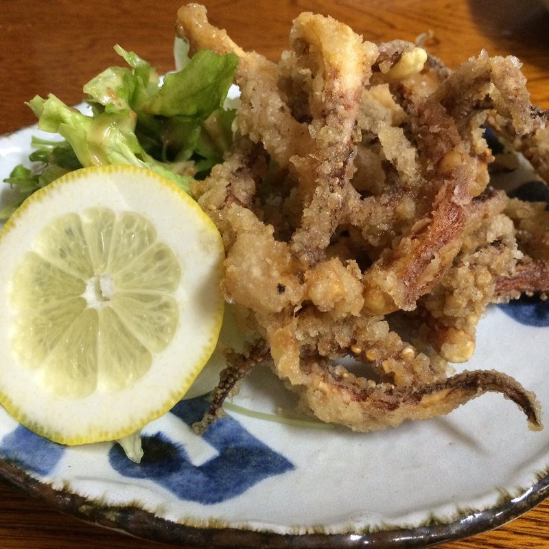 イカゲソ唐揚げ(こくぶ)