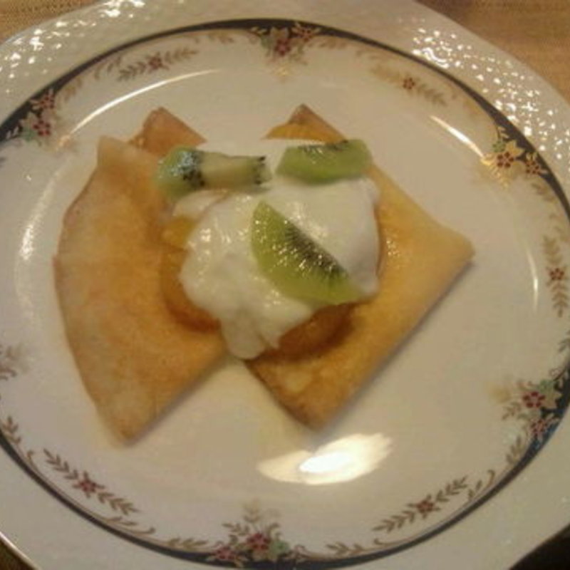 ヨーグルトクレープ(くれーぷタカ)