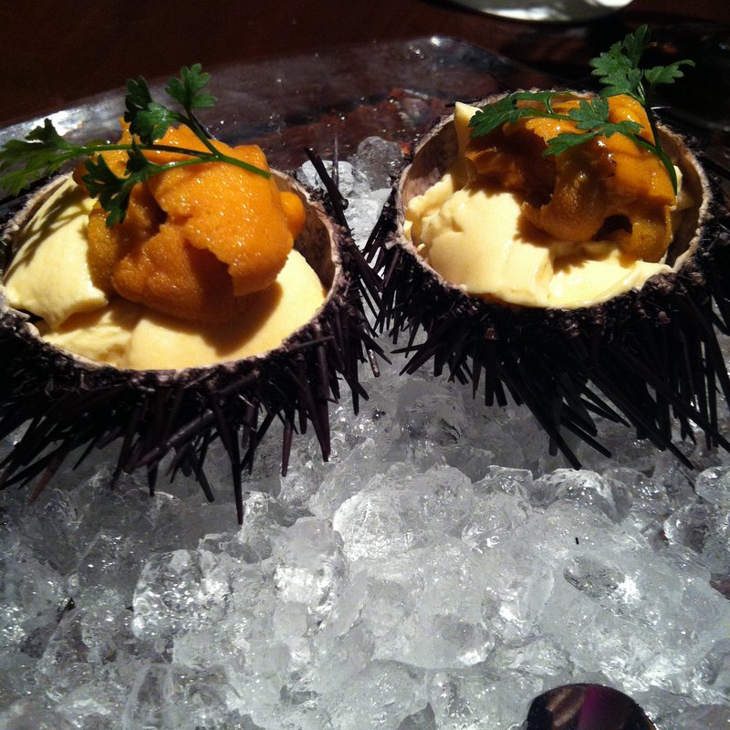 生うにとうにプリン(水響亭 （ギンザスイキョウテイ）)