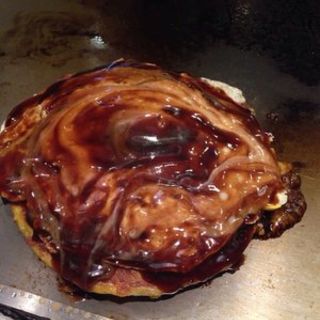 Mochi cheese Okonomiyaki(Yaki Yaki Miwa)