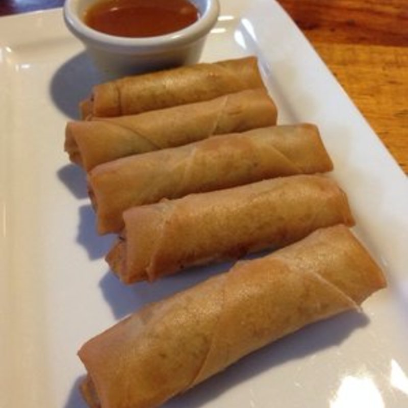 Kalua Pig & Shrimp Spring Roll, Mango Sauce(Pagoda Floating Restaurant)
