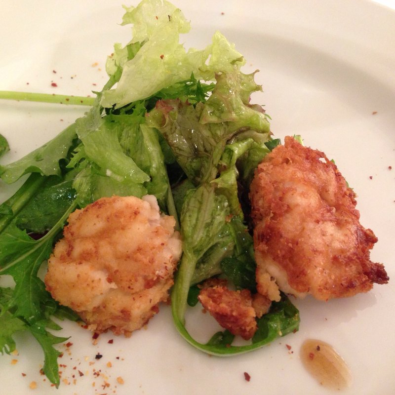 羊の脳みそのフリット(アドニステーブル)