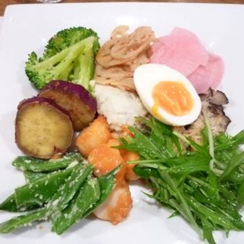 前菜サラダ(クッチーナ　つじ)