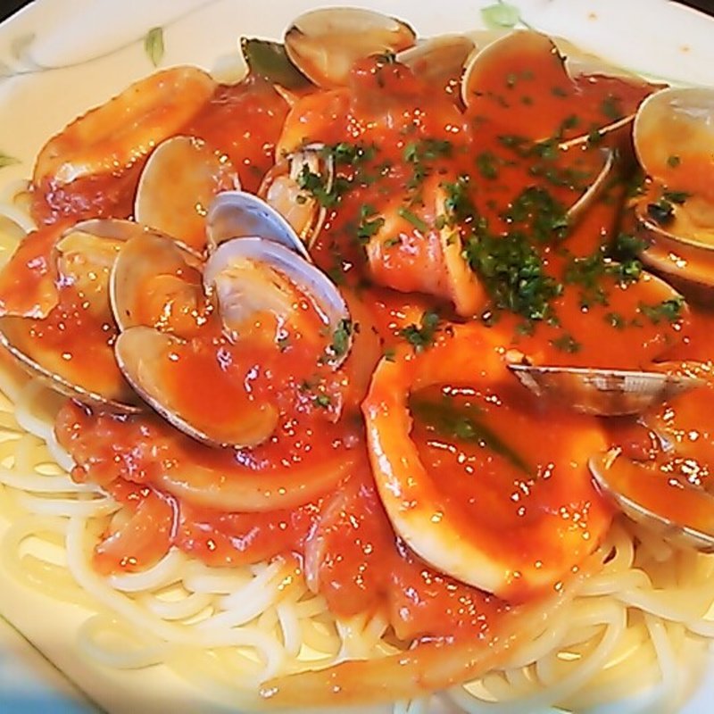 地中海風スパゲティ（1．5人前）(パスタフレスカ 英)