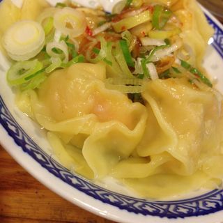 皿蝦ワンタン(中国ラーメン揚州商人 目黒本店)