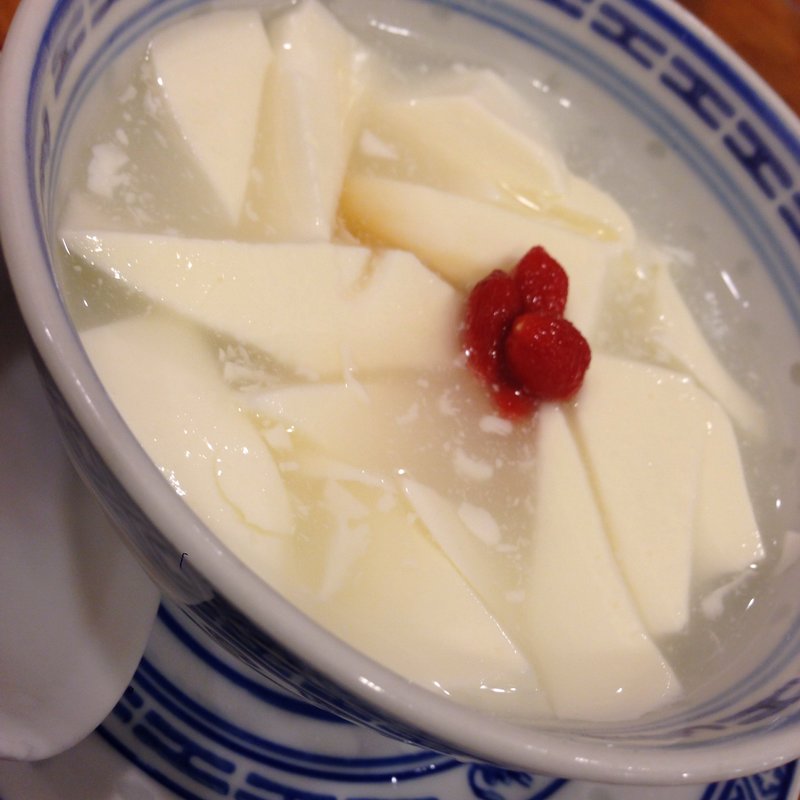 夢ごこち杏仁豆腐(中国ラーメン揚州商人 目黒本店)