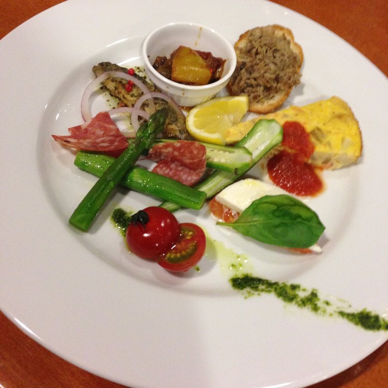 お任せコース料理(山のイタメシ屋ビアグリルキャニオン)