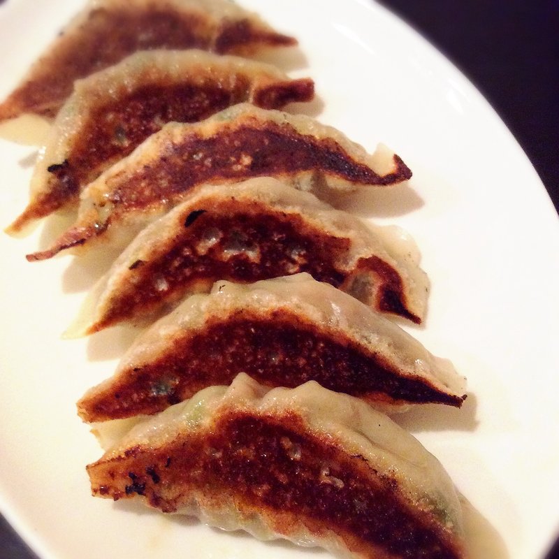 島らっきょう餃子(餃子酒家 和楽場 （ぎょうざさかや　わらば）)