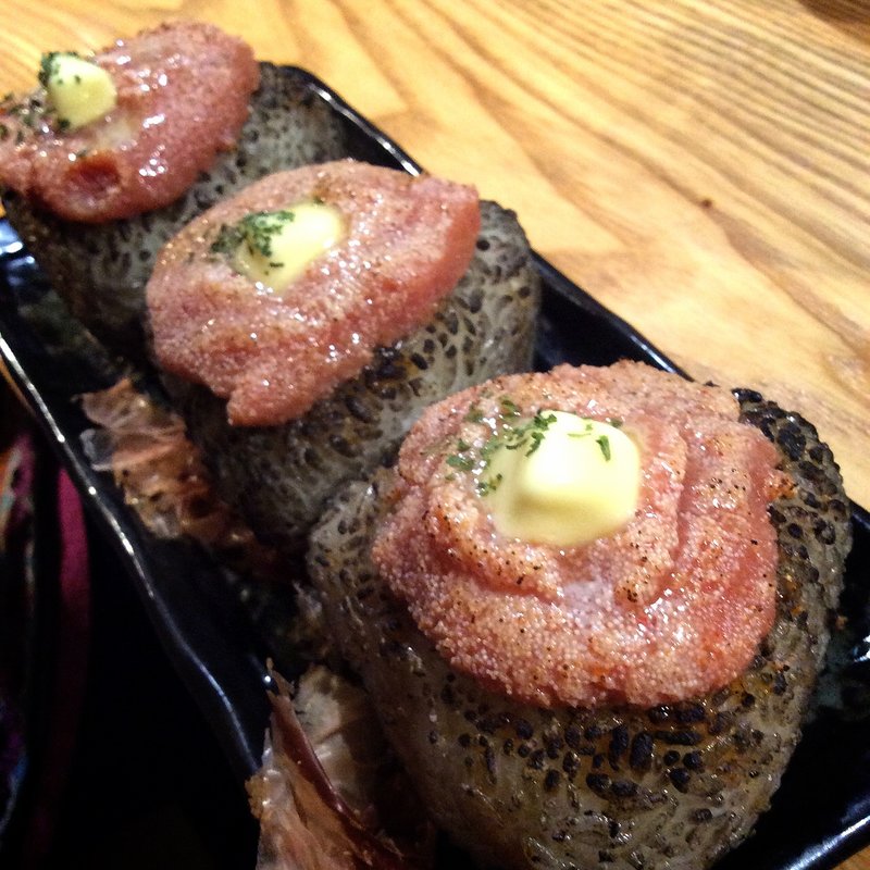 焼きおにぎり（明太子）(生け簀の銀次 豊見城店 )