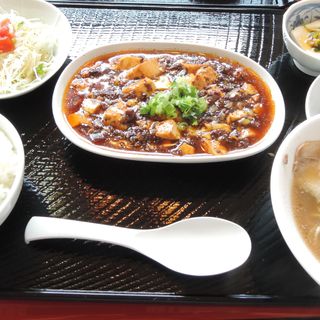 麻婆豆腐定食(千福飯店)